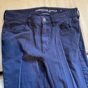 AE Navy colored jeggings